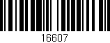 Código de barras (EAN, GTIN, SKU, ISBN): '16607'