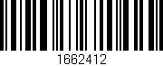 Código de barras (EAN, GTIN, SKU, ISBN): '1662412'