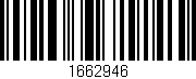 Código de barras (EAN, GTIN, SKU, ISBN): '1662946'