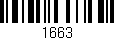Código de barras (EAN, GTIN, SKU, ISBN): '1663'