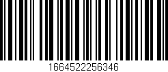 Código de barras (EAN, GTIN, SKU, ISBN): '1664522256346'