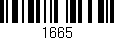 Código de barras (EAN, GTIN, SKU, ISBN): '1665'