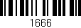 Código de barras (EAN, GTIN, SKU, ISBN): '1666'