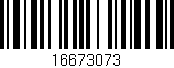 Código de barras (EAN, GTIN, SKU, ISBN): '16673073'
