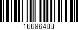 Código de barras (EAN, GTIN, SKU, ISBN): '16686400'
