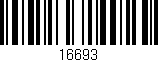 Código de barras (EAN, GTIN, SKU, ISBN): '16693'