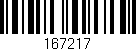 Código de barras (EAN, GTIN, SKU, ISBN): '167217'