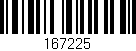 Código de barras (EAN, GTIN, SKU, ISBN): '167225'