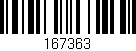 Código de barras (EAN, GTIN, SKU, ISBN): '167363'