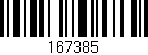 Código de barras (EAN, GTIN, SKU, ISBN): '167385'