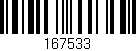 Código de barras (EAN, GTIN, SKU, ISBN): '167533'