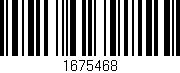 Código de barras (EAN, GTIN, SKU, ISBN): '1675468'