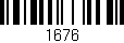 Código de barras (EAN, GTIN, SKU, ISBN): '1676'