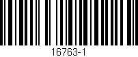 Código de barras (EAN, GTIN, SKU, ISBN): '16763-1'