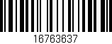 Código de barras (EAN, GTIN, SKU, ISBN): '16763637'