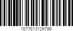 Código de barras (EAN, GTIN, SKU, ISBN): '1677613128798'
