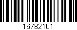 Código de barras (EAN, GTIN, SKU, ISBN): '16782101'