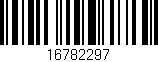 Código de barras (EAN, GTIN, SKU, ISBN): '16782297'