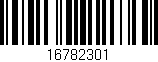 Código de barras (EAN, GTIN, SKU, ISBN): '16782301'