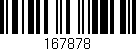 Código de barras (EAN, GTIN, SKU, ISBN): '167878'