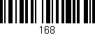 Código de barras (EAN, GTIN, SKU, ISBN): '168'