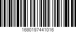 Código de barras (EAN, GTIN, SKU, ISBN): '1680197441016'