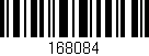 Código de barras (EAN, GTIN, SKU, ISBN): '168084'