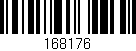 Código de barras (EAN, GTIN, SKU, ISBN): '168176'