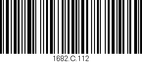 Código de barras (EAN, GTIN, SKU, ISBN): '1682.C.112'