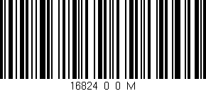 Código de barras (EAN, GTIN, SKU, ISBN): '16824_0_0_M'