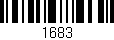 Código de barras (EAN, GTIN, SKU, ISBN): '1683'