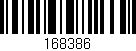 Código de barras (EAN, GTIN, SKU, ISBN): '168386'