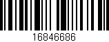 Código de barras (EAN, GTIN, SKU, ISBN): '16846686'