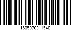 Código de barras (EAN, GTIN, SKU, ISBN): '1685078011548'