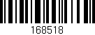 Código de barras (EAN, GTIN, SKU, ISBN): '168518'