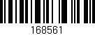 Código de barras (EAN, GTIN, SKU, ISBN): '168561'