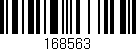 Código de barras (EAN, GTIN, SKU, ISBN): '168563'