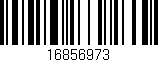 Código de barras (EAN, GTIN, SKU, ISBN): '16856973'