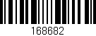 Código de barras (EAN, GTIN, SKU, ISBN): '168682'