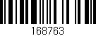 Código de barras (EAN, GTIN, SKU, ISBN): '168763'
