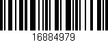 Código de barras (EAN, GTIN, SKU, ISBN): '16884979'