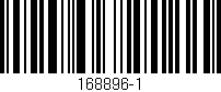 Código de barras (EAN, GTIN, SKU, ISBN): '168896-1'