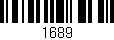 Código de barras (EAN, GTIN, SKU, ISBN): '1689'