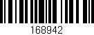 Código de barras (EAN, GTIN, SKU, ISBN): '168942'