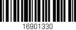 Código de barras (EAN, GTIN, SKU, ISBN): '16901330'