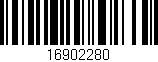 Código de barras (EAN, GTIN, SKU, ISBN): '16902280'