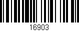 Código de barras (EAN, GTIN, SKU, ISBN): '16903'