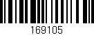 Código de barras (EAN, GTIN, SKU, ISBN): '169105'