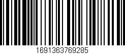Código de barras (EAN, GTIN, SKU, ISBN): '1691363769285'