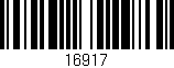 Código de barras (EAN, GTIN, SKU, ISBN): '16917'